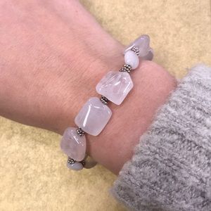 Pink Quartz Bracelet